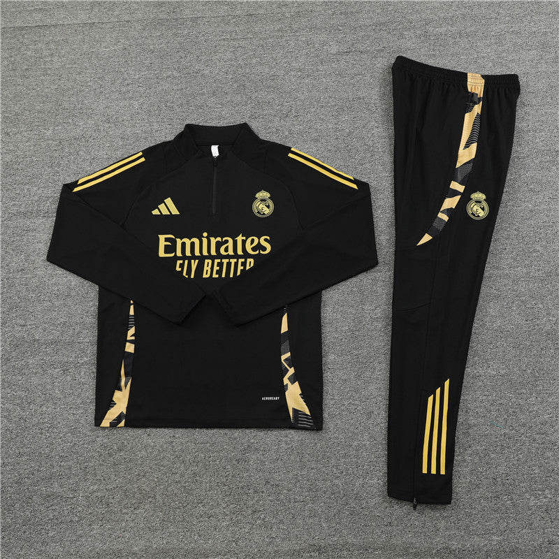 Real Madrid Half Zip Tracksuit 2024/25