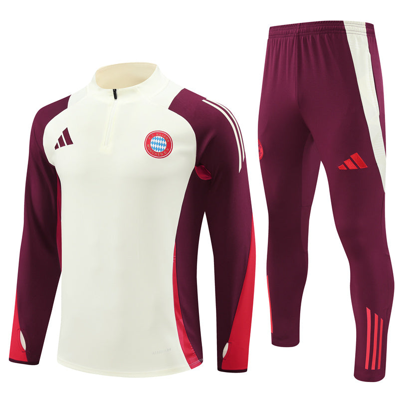 Bayern Munich Half Zip Tracksuit 2024/25