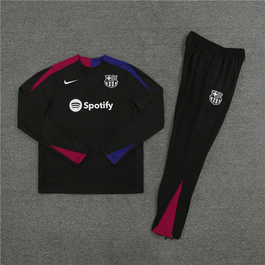 Barcelona Half Zip Tracksuit 2024/25