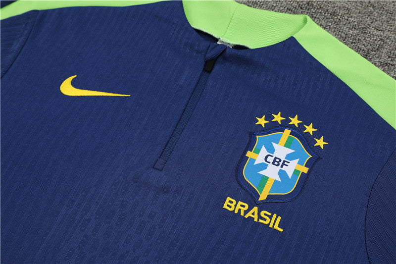 Brazil Half Zip Tracksuit 2024/25