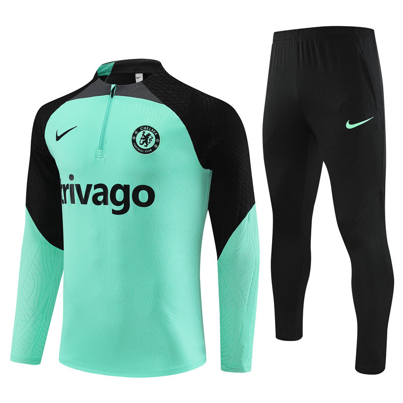 Chelsea Half Zip Tracksuit 2023/24