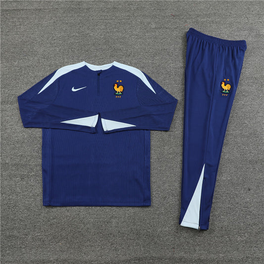 France Half Zip Tracksuit 2024/25