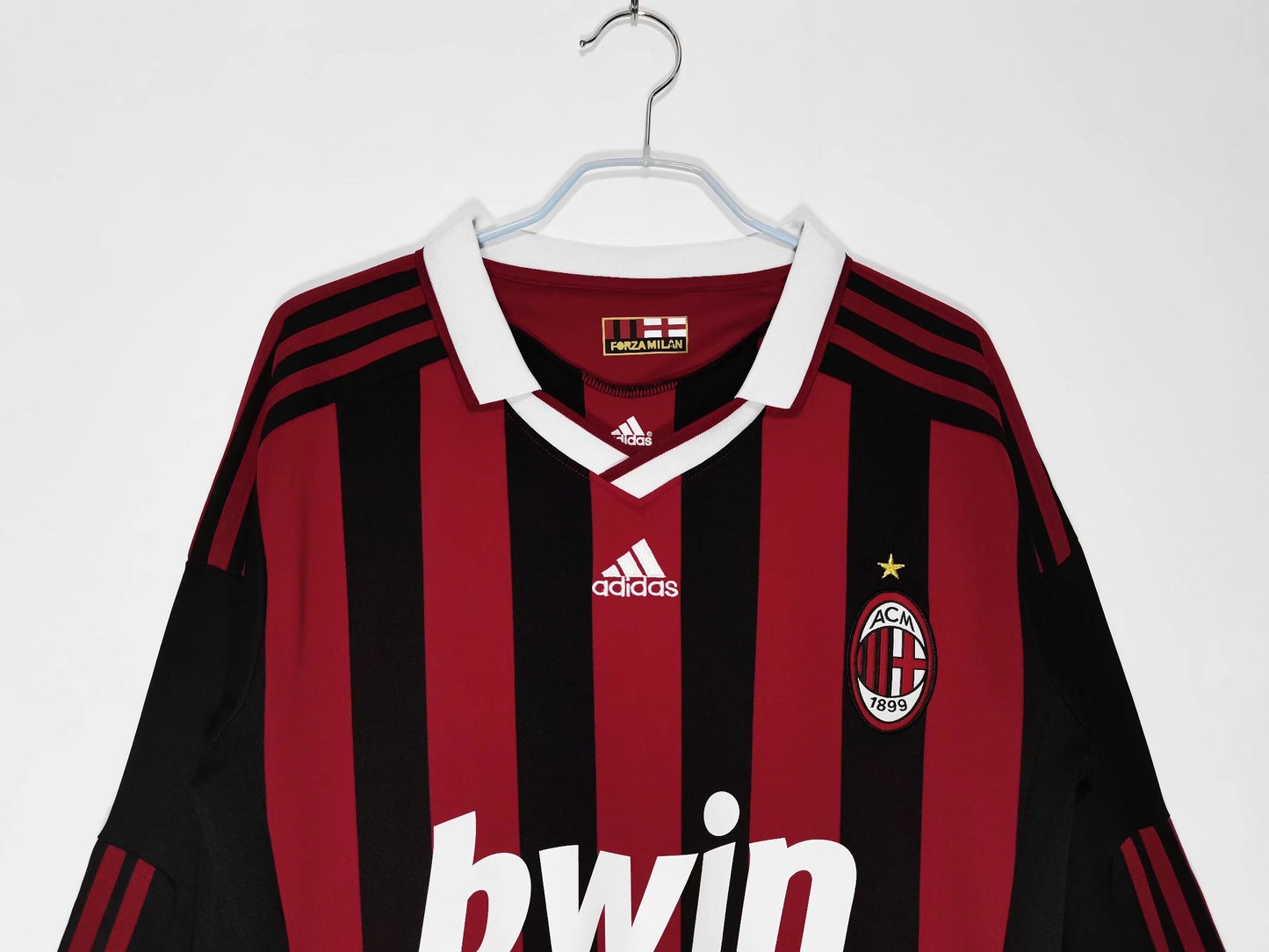 AC Milan Home Shirt 2009/10 - Long Sleeves