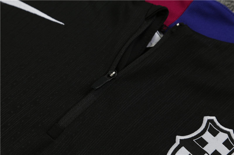 Barcelona Half Zip Tracksuit 2024/25