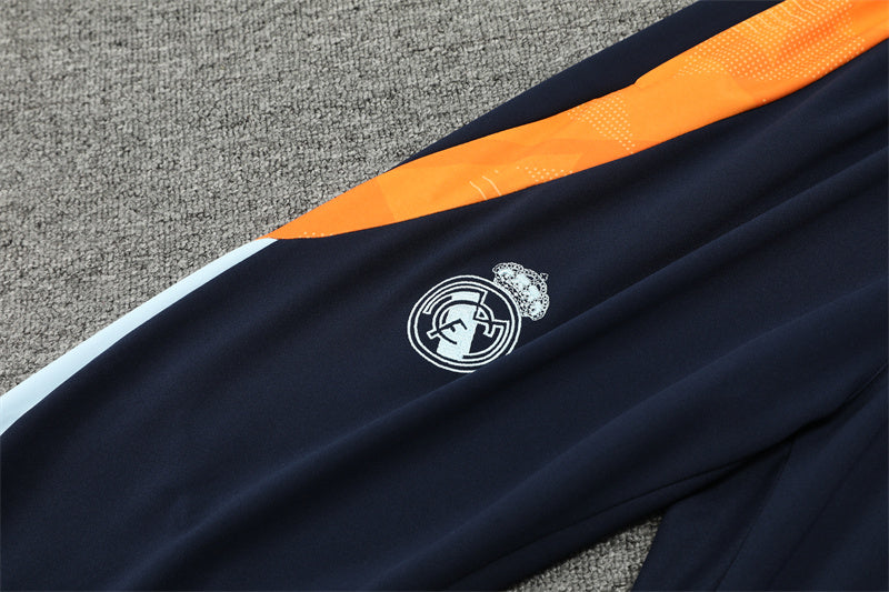 Real Madrid Half Zip Tracksuit 2024/25