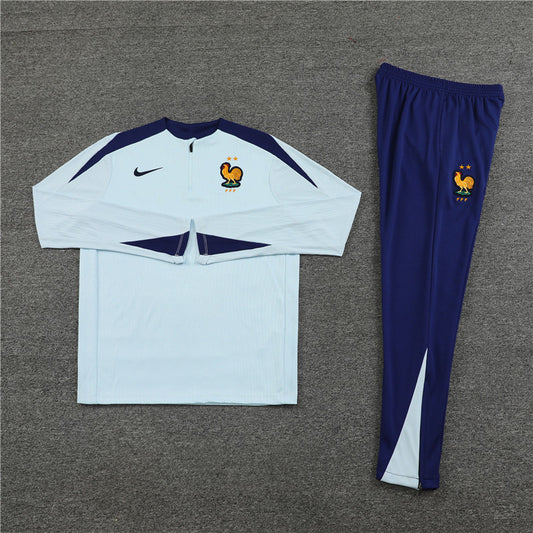 France Half Zip Tracksuit 2024/25