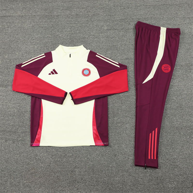 Bayern Munich Half Zip Tracksuit 2024/25