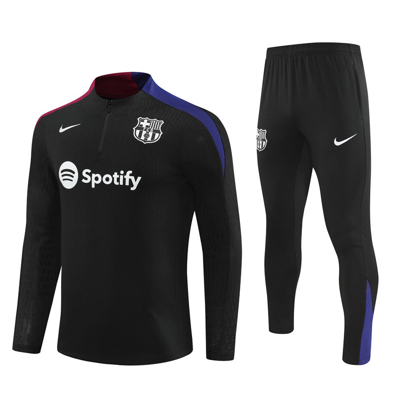 Barcelona Half Zip Tracksuit 2024/25