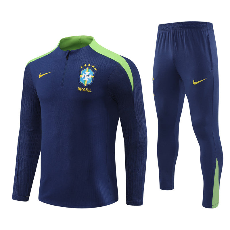 Brazil Half Zip Tracksuit 2024/25