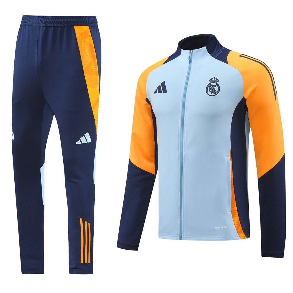 Real Madrid Full Zip Tracksuit 2024/25