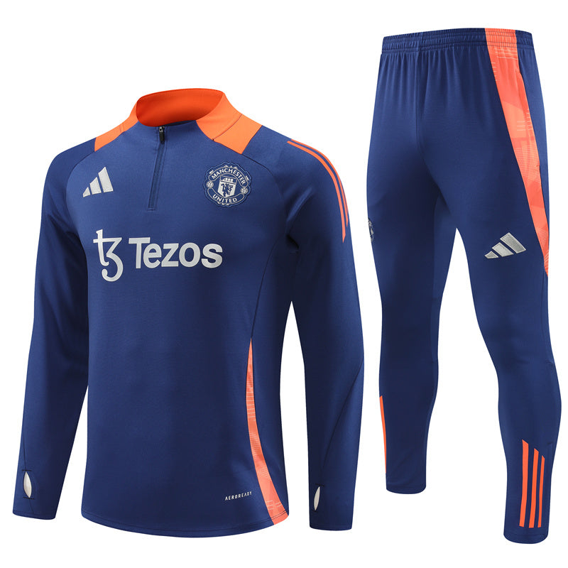 Manchester United Half Zip Tracksuit 2024/25