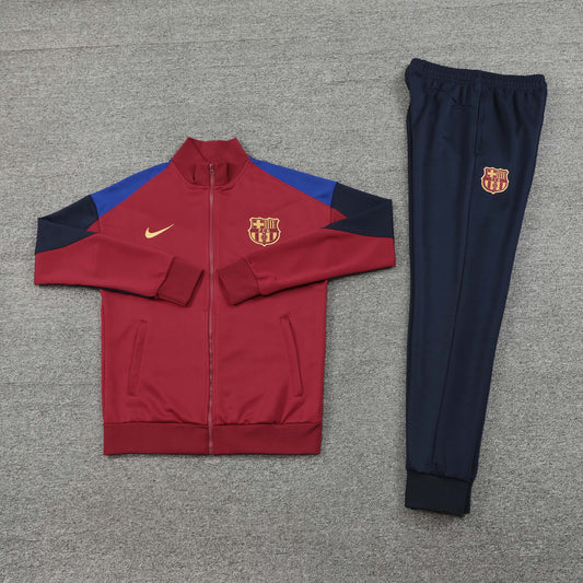 Barcelona Full Zip Tracksuit 2024/25