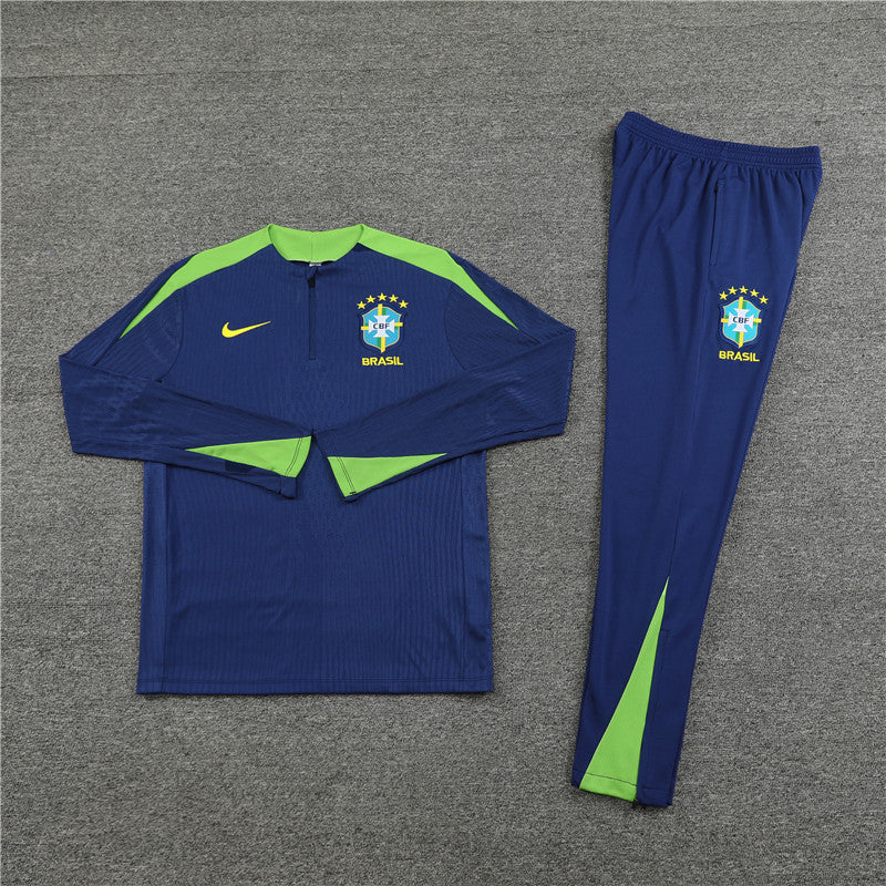 Brazil Half Zip Tracksuit 2024/25