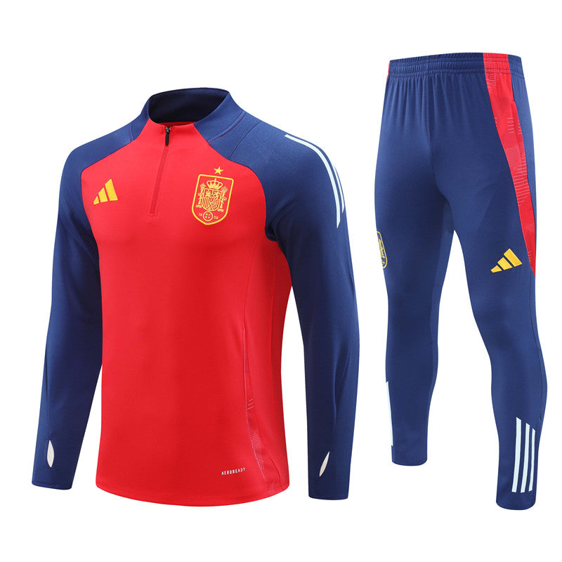 Spain Half Zip Tracksuit 2024/25