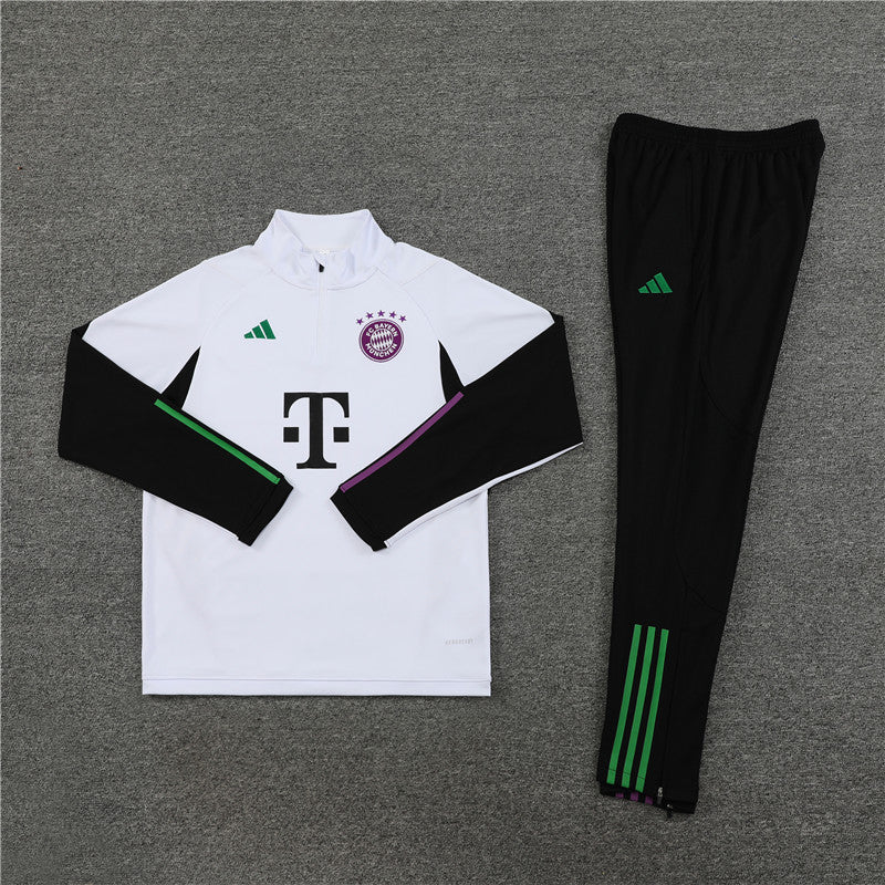 Bayern Munich Half Zip Tracksuit 2023/24