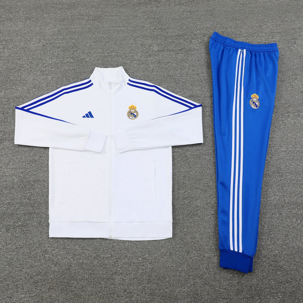 Real Madrid Full Zip Tracksuit 2024/25