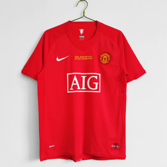 Manchester United Home Shirt 2007/08