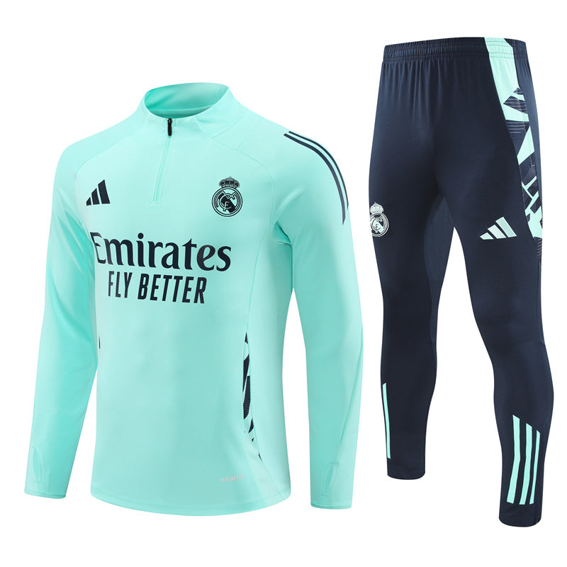 Real Madrid Half Zip Tracksuit 2024/25