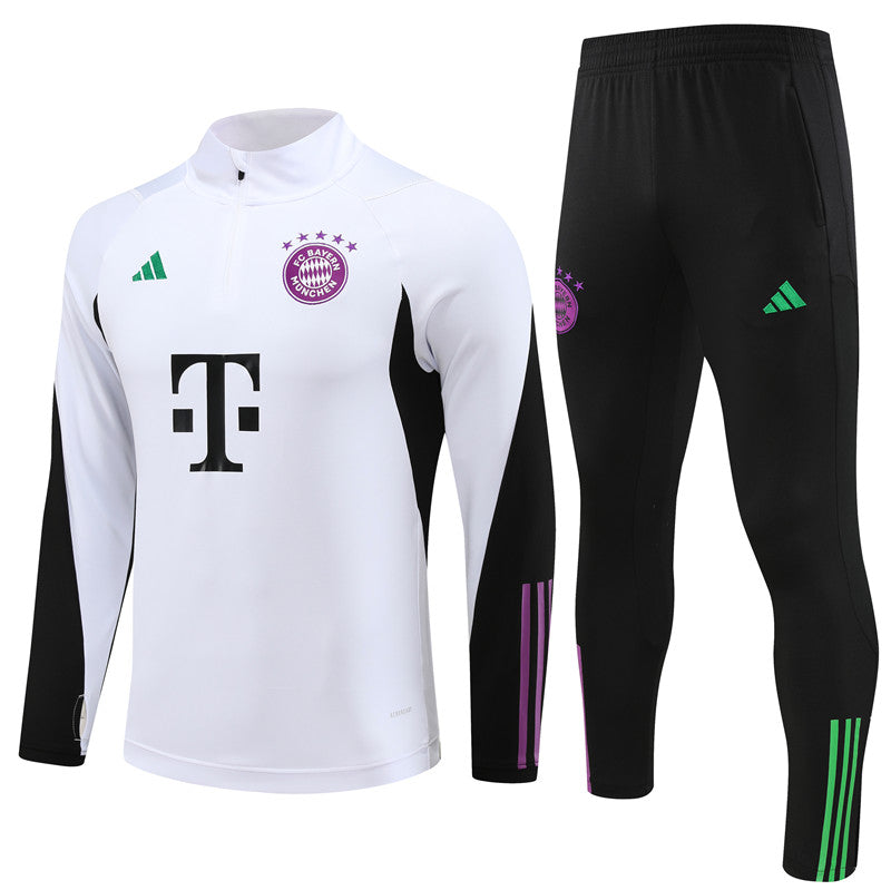 Bayern Munich Half Zip Tracksuit 2023/24