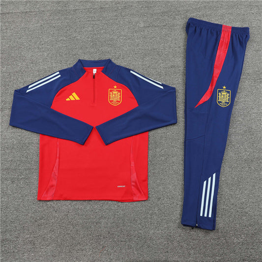 Spain Half Zip Tracksuit 2024/25