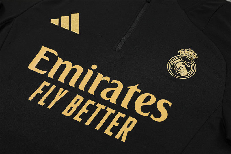 Real Madrid Half Zip Tracksuit 2024/25