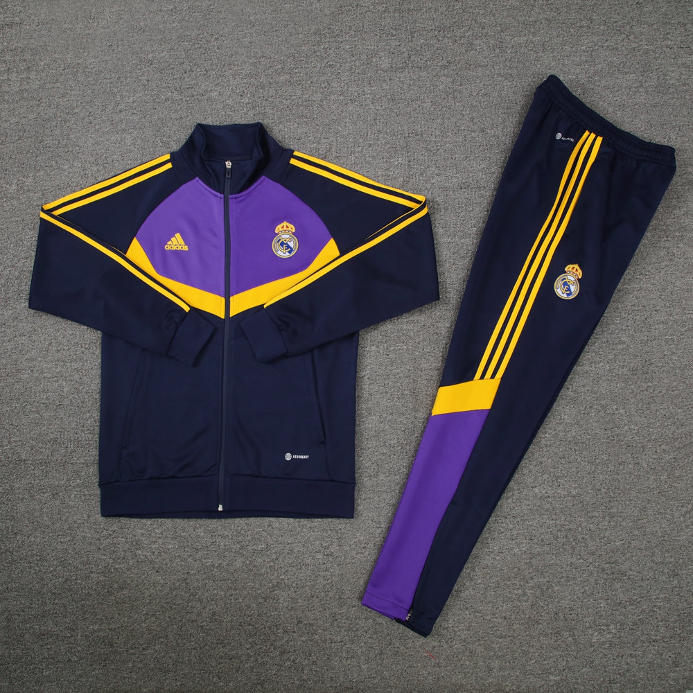 Real Madrid Full Zip Tracksuit 2024/25