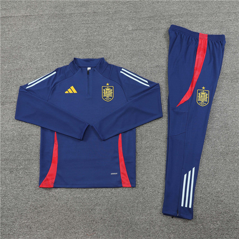 Spain Half Zip Tracksuit 2024/25