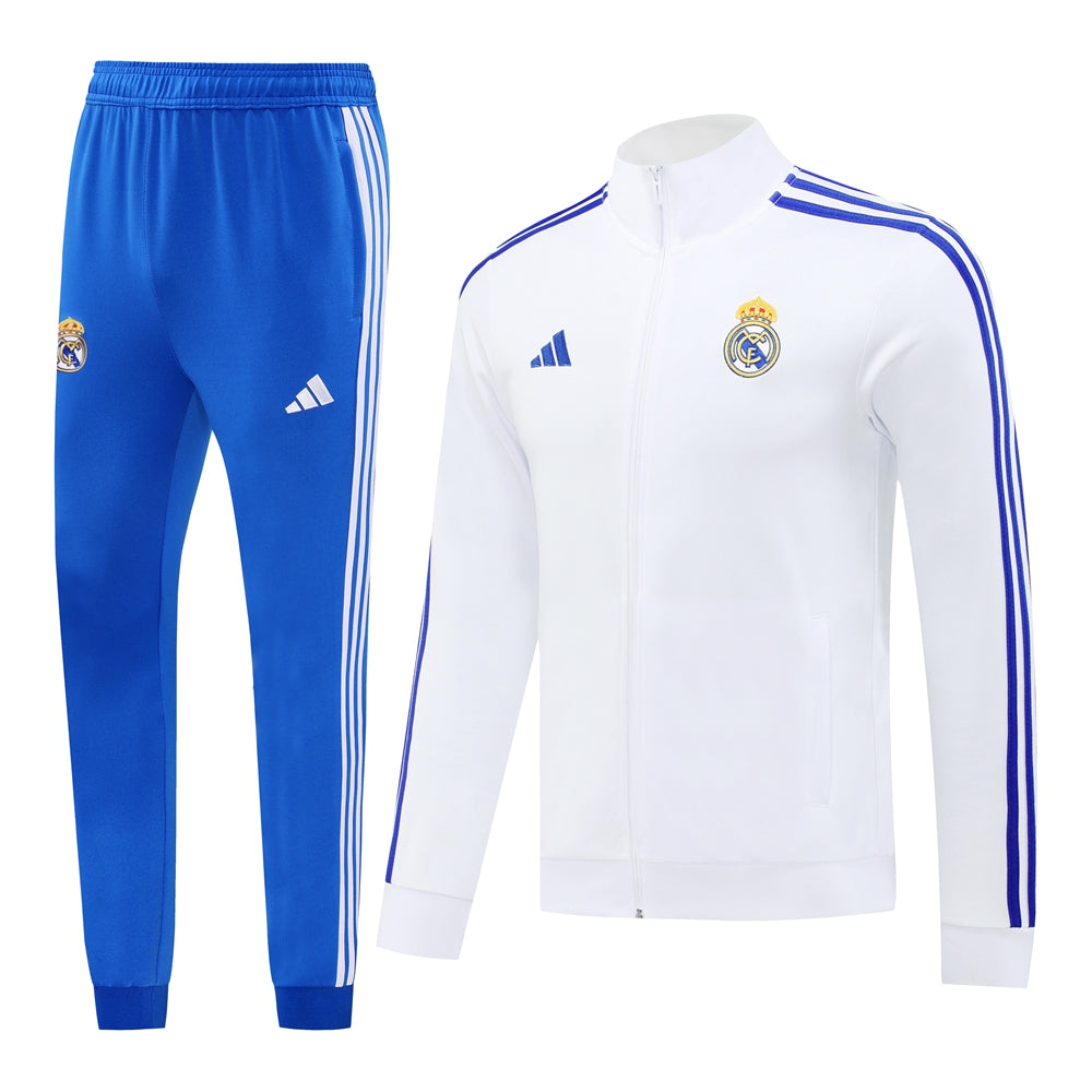 Real Madrid Full Zip Tracksuit 2024/25